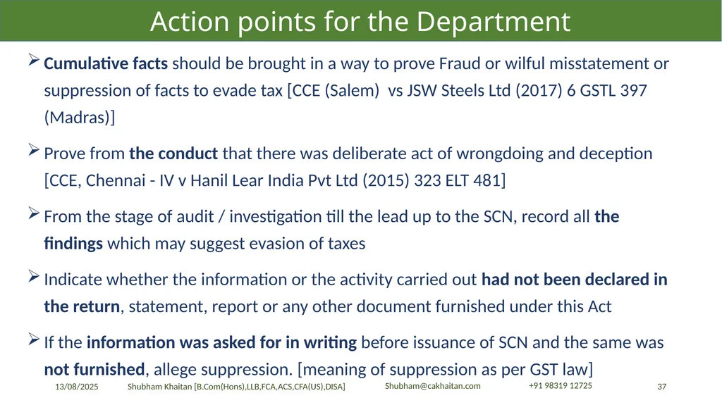 Demand and Recovery By CA Shubham Khaitan, B.COM - slide 37 of 60