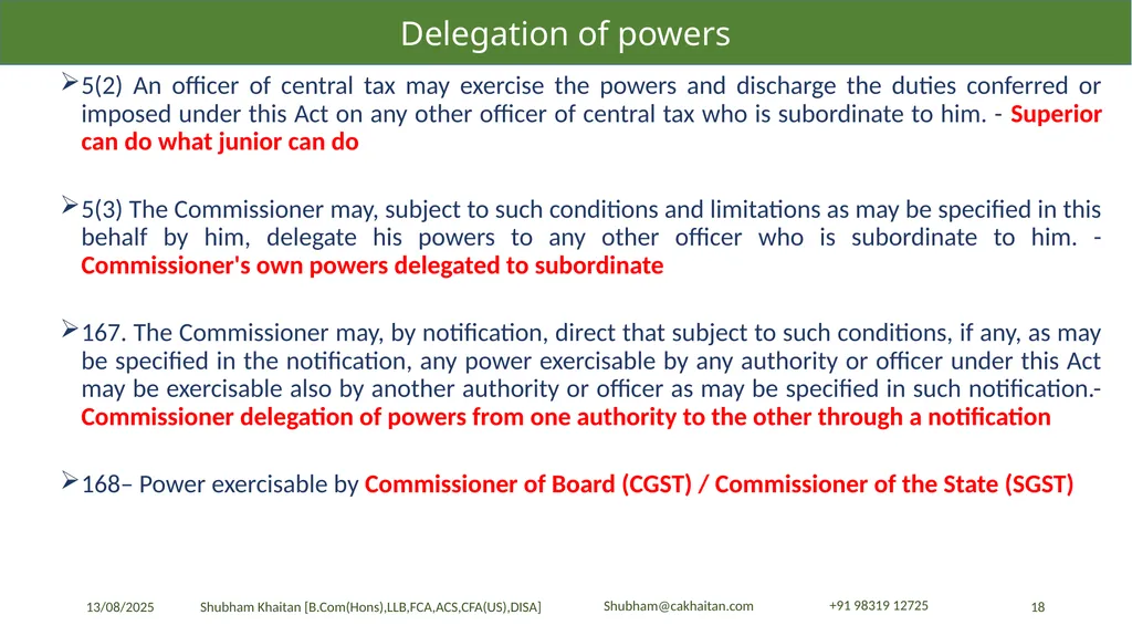 Demand and Recovery By CA Shubham Khaitan, B.COM - slide 18 of 60