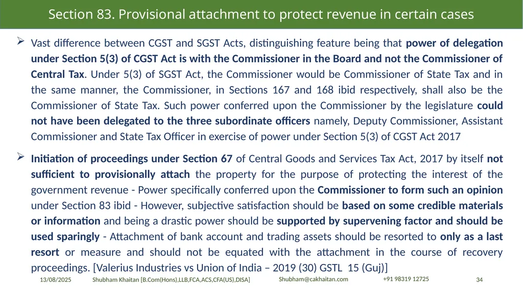 Demand and Recovery By CA Shubham Khaitan, B.COM - slide 34 of 60