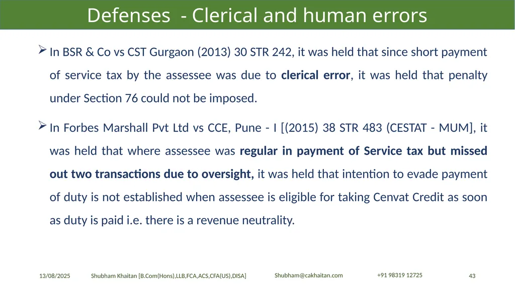 Demand and Recovery By CA Shubham Khaitan, B.COM - slide 43 of 60