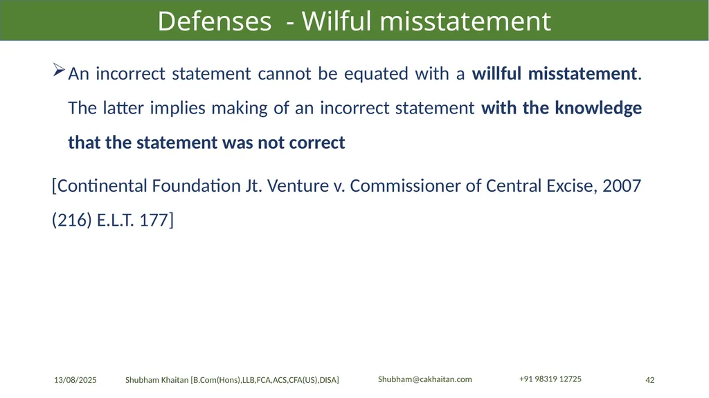 Demand and Recovery By CA Shubham Khaitan, B.COM - slide 42 of 60