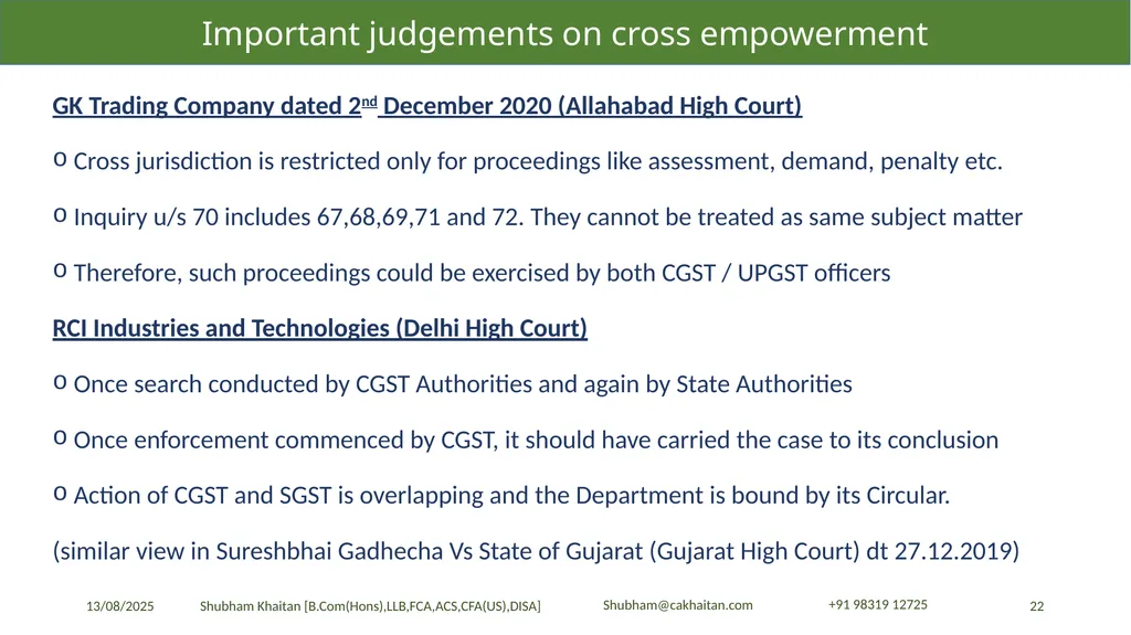 Demand and Recovery By CA Shubham Khaitan, B.COM - slide 22 of 60