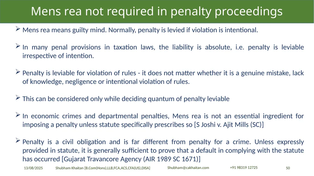 Demand and Recovery By CA Shubham Khaitan, B.COM - slide 50 of 60