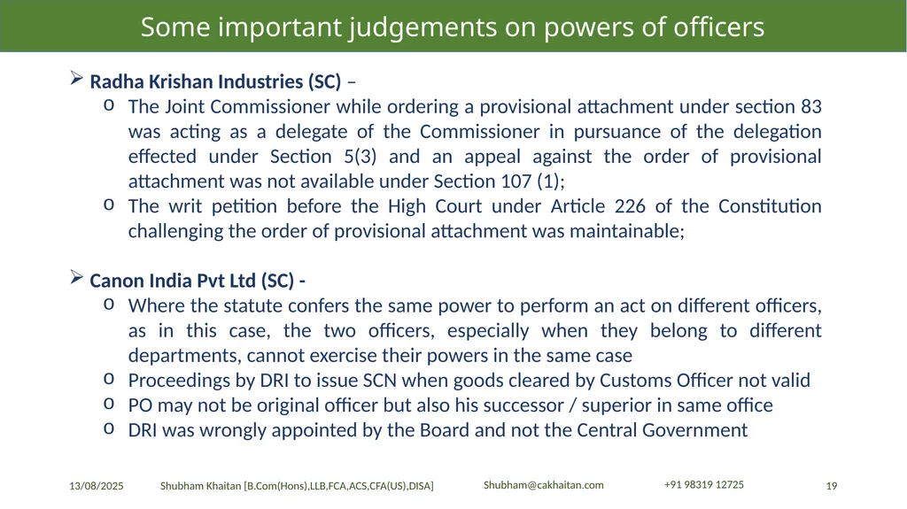 Demand and Recovery By CA Shubham Khaitan, B.COM - slide 19 of 60