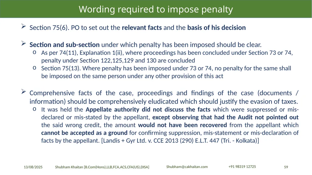 Demand and Recovery By CA Shubham Khaitan, B.COM - slide 59 of 60