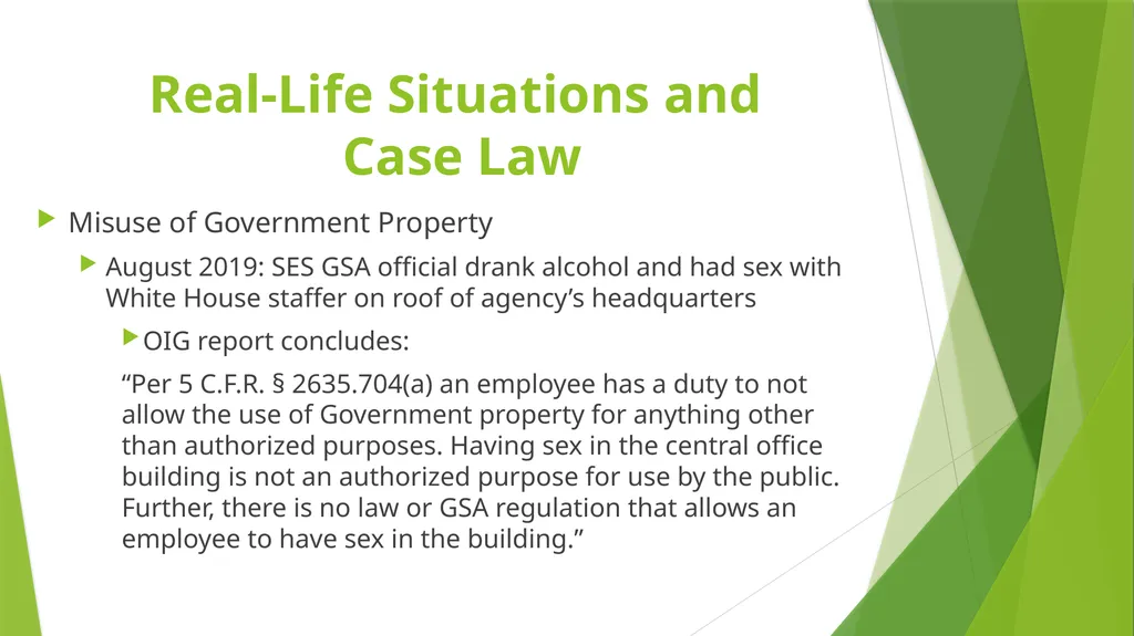 Ethics: Investigations and Discipline Presented - slide 21 of 29
