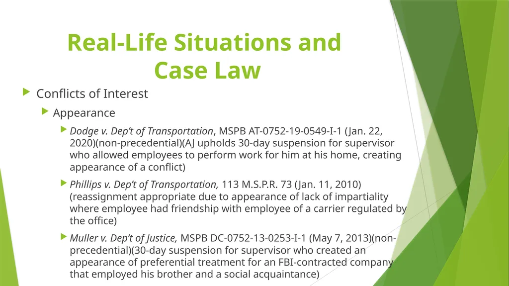 Ethics: Investigations and Discipline Presented - slide 23 of 29