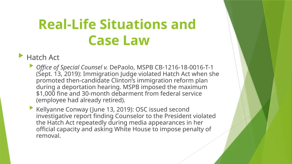 Ethics: Investigations and Discipline Presented - slide 26 of 29