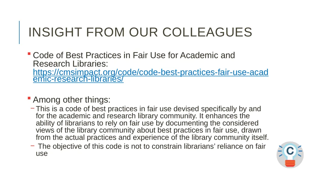 TEACH-ing Video Online? ALA CopyTalk Webinar May - slide 27 of 47