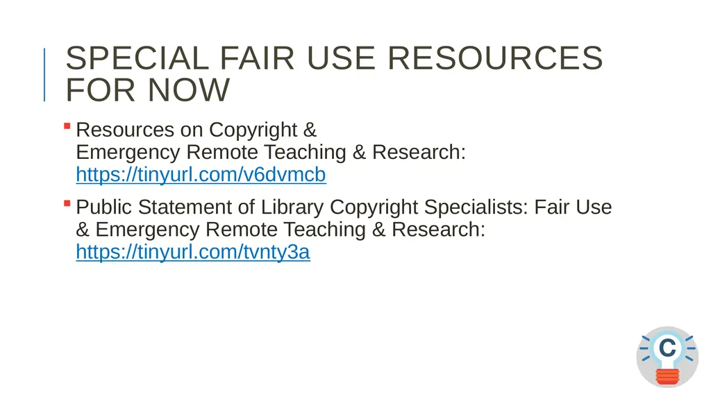 TEACH-ing Video Online? ALA CopyTalk Webinar May - slide 30 of 47
