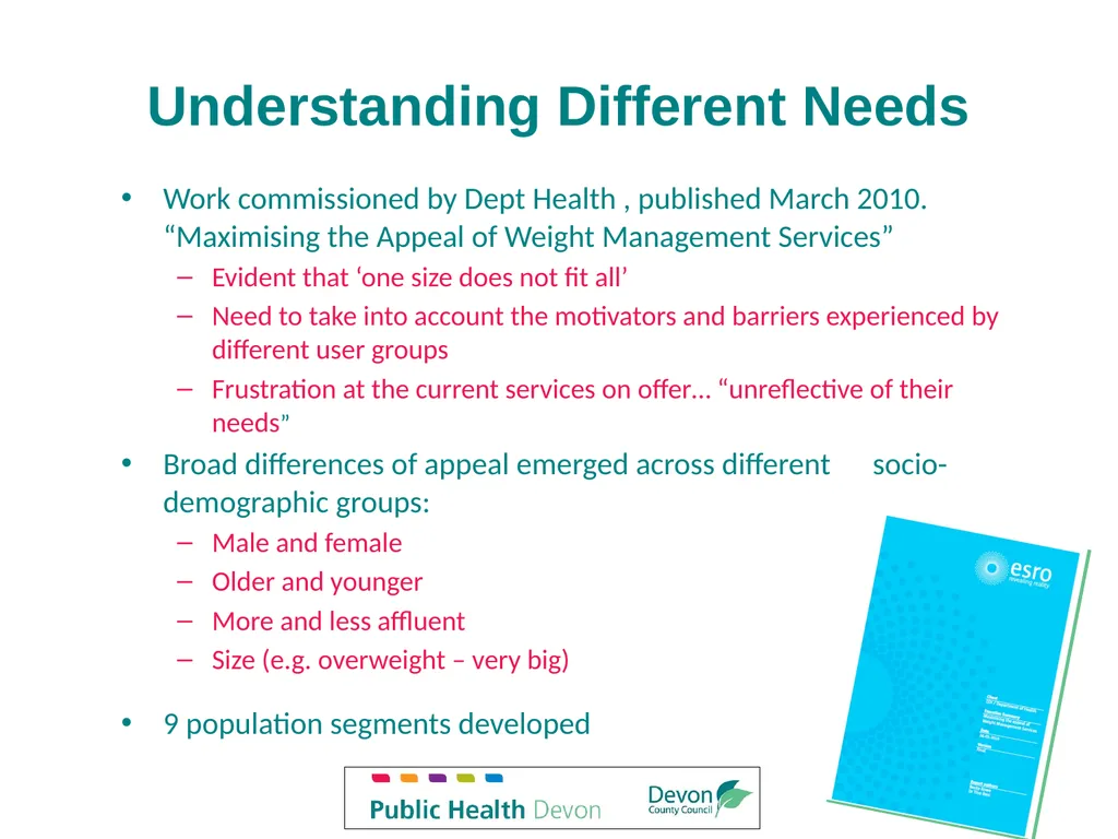 Service Description Devon Tier 2 Weight Management - slide 7 of 18