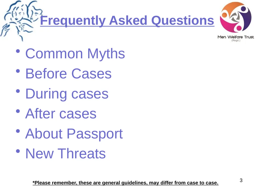 Welcome to Save Indian Family Frequently Asked - slide 3 of 53