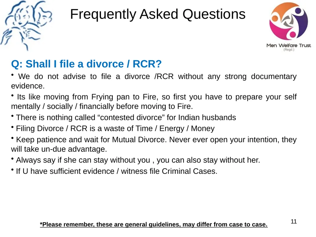 Welcome to Save Indian Family Frequently Asked - slide 11 of 53