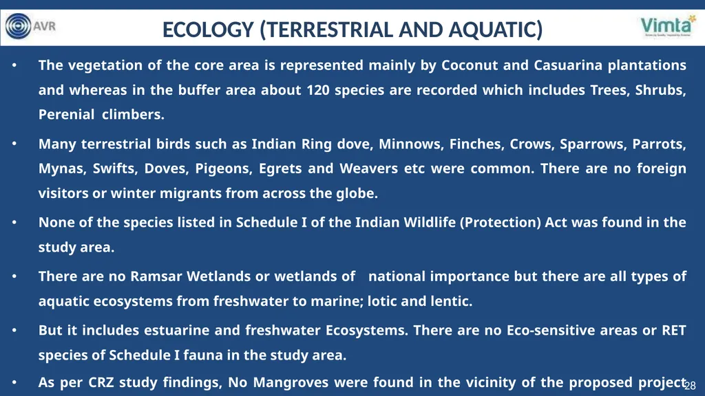 PRESENTATION FOR GRANT OF ENVIROMENTAL CLEARANCE - slide 28 of 48