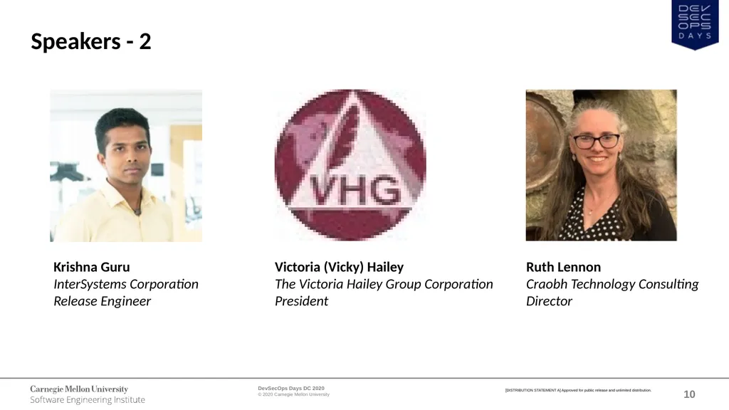 WELCOME DevSecOps Days DC October 1, 2020 - slide 10 of 25