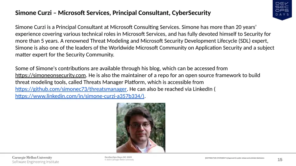 WELCOME DevSecOps Days DC October 1, 2020 - slide 15 of 25