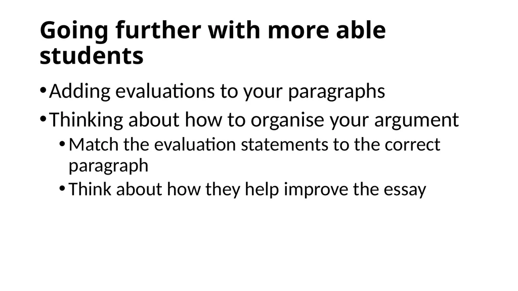 Writing History Essays for the Pre-U Mandarin - slide 19 of 25