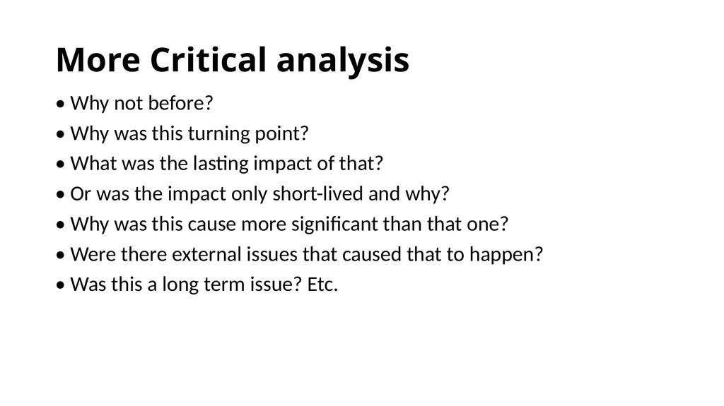 Writing History Essays for the Pre-U Mandarin - slide 9 of 25