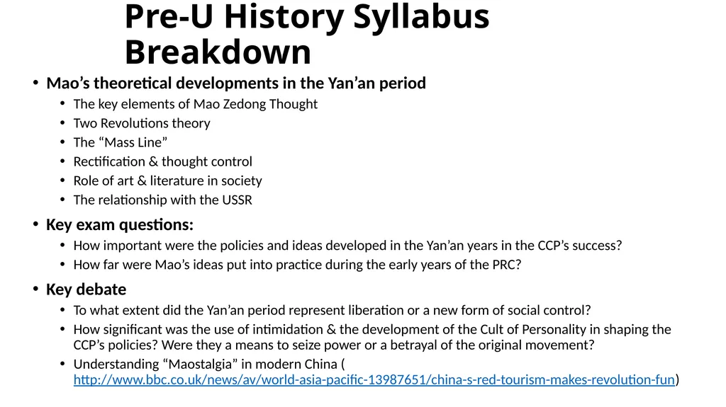 Writing History Essays for the Pre-U Mandarin - slide 3 of 25