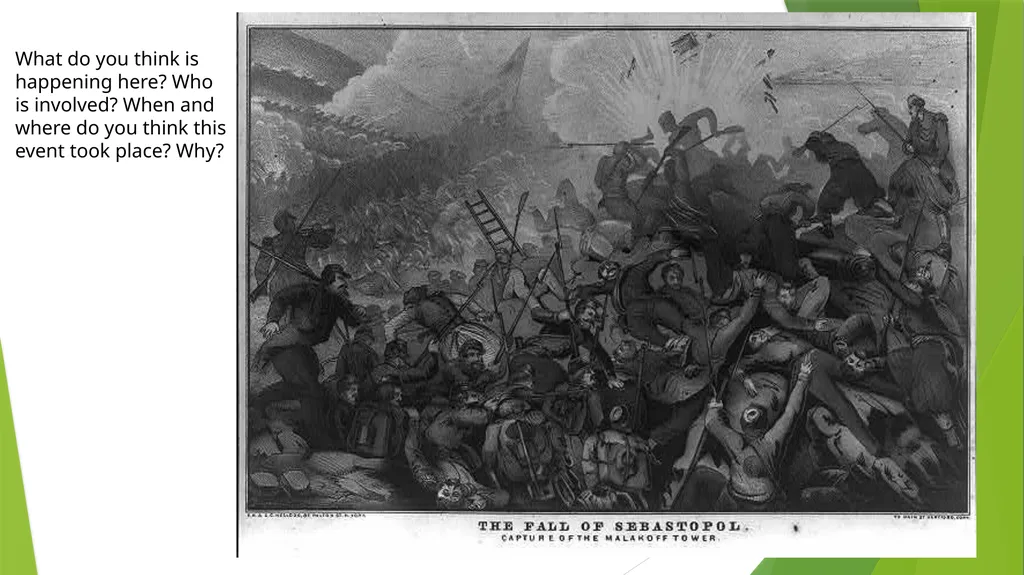 CHARGE OF THE LIGHT BRIGADE ALFRED LORD TENNYSON - slide 4 of 19