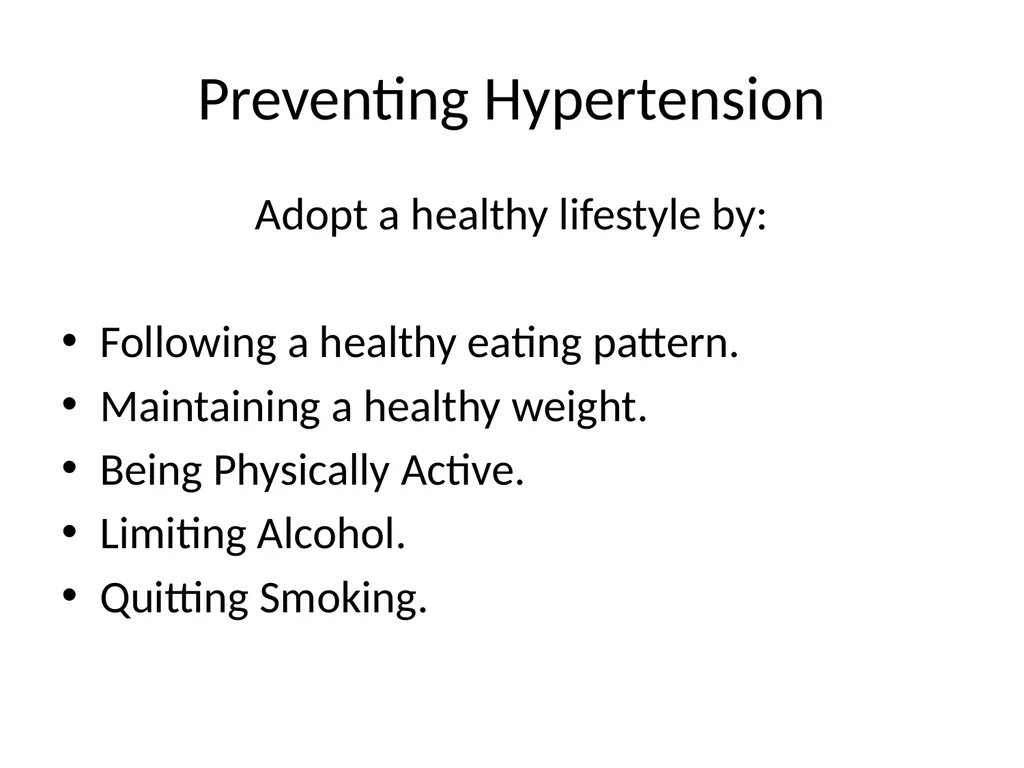 Diet and Hypertension What is Blood Pressure? The - slide 18 of 25