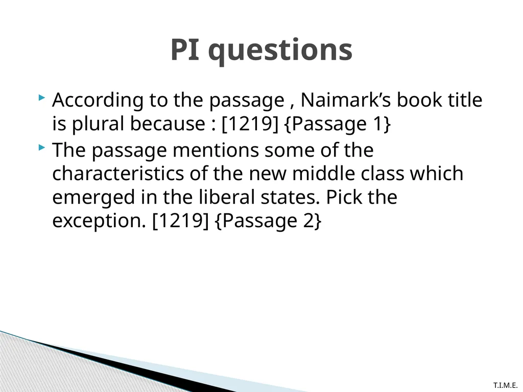 RC Workshop and AIMCAT Discussion (Verbal) AIMCAT - slide 25 of 32