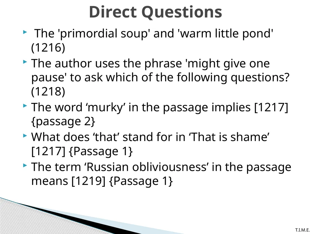 RC Workshop and AIMCAT Discussion (Verbal) AIMCAT - slide 22 of 32