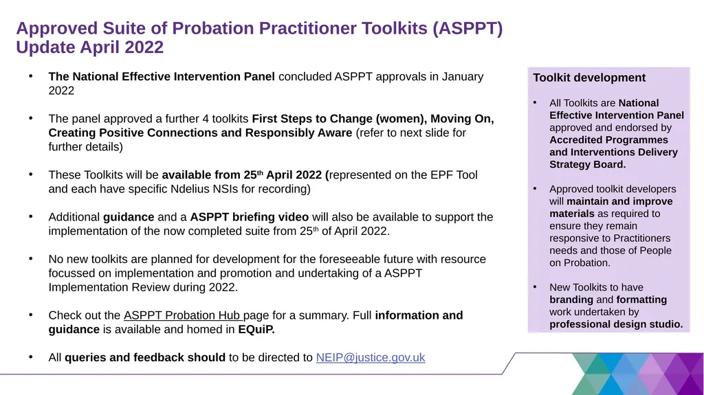 Presenter’s notes The April Regional Team Briefing - slide 12 of 28