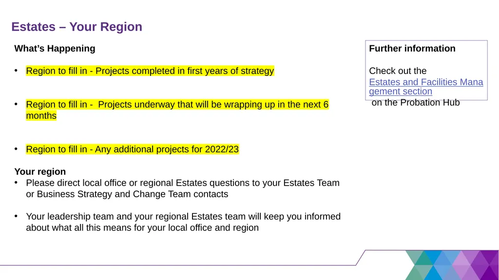 Presenter’s notes The April Regional Team Briefing - slide 11 of 28
