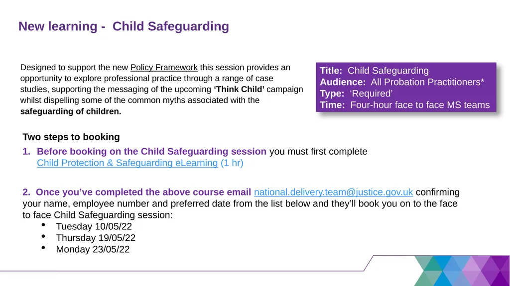 Presenter’s notes The April Regional Team Briefing - slide 20 of 28
