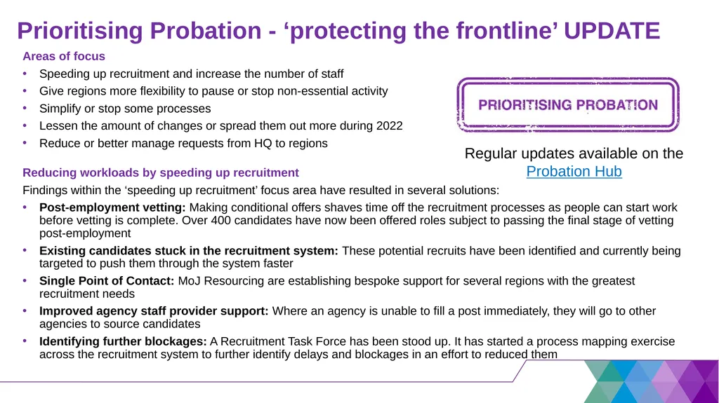 Presenter’s notes The April Regional Team Briefing - slide 6 of 28