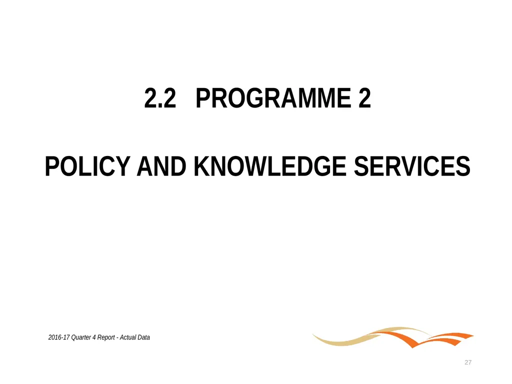 Briefing to the Portfolio Committee on Tourism - slide 27 of 80