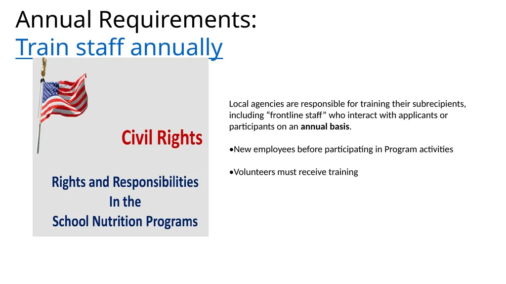 Civil Rights Requirement Reminders NYSED Child - slide 2 of 15