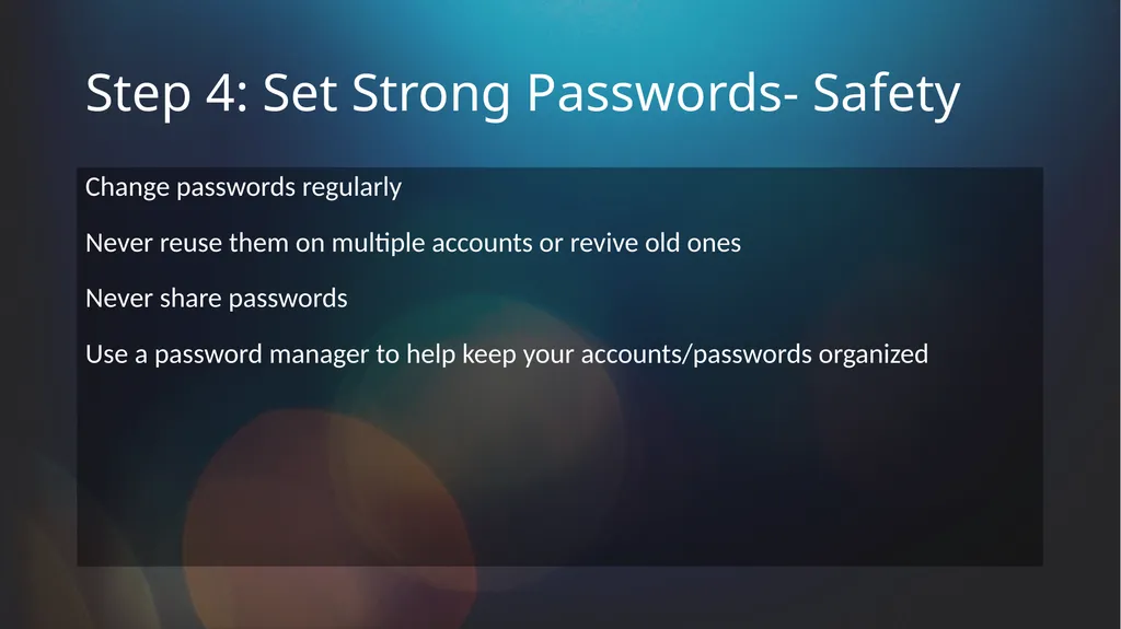 Hygiene Academy Digital Security for the Lay - slide 13 of 25