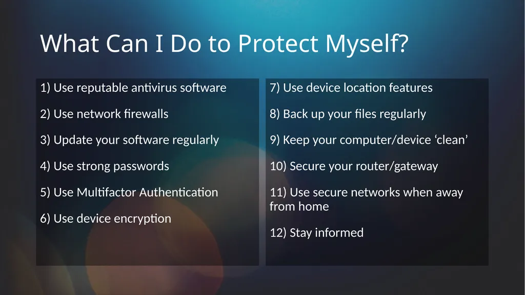Hygiene Academy Digital Security for the Lay - slide 5 of 25