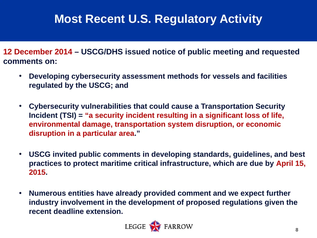 Cyber Security and Insurance Coverage: Evolving - slide 8 of 15