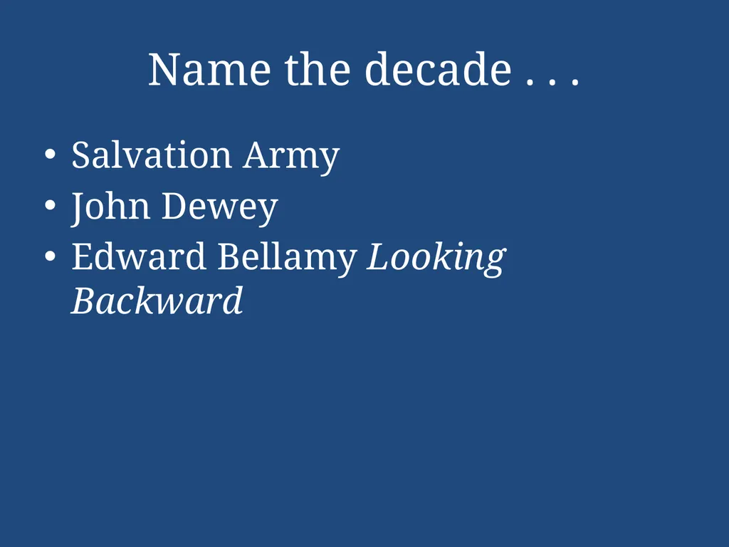 APUSH Periodization & Decades Review Name the - slide 61 of 96
