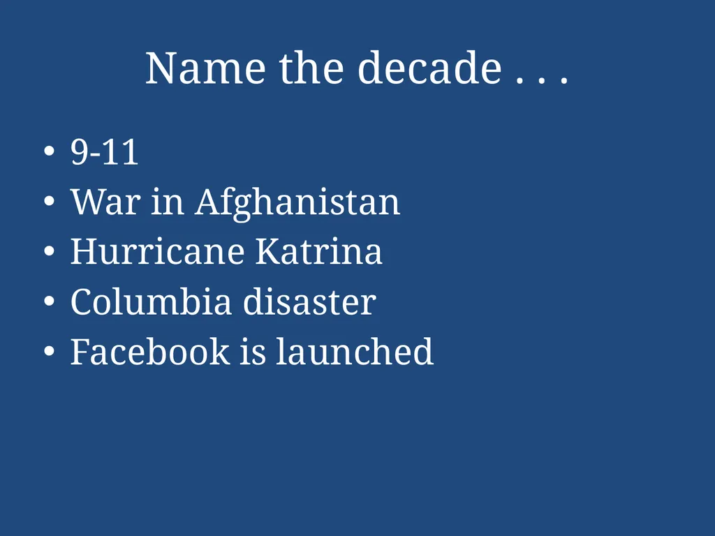 APUSH Periodization & Decades Review Name the - slide 81 of 96