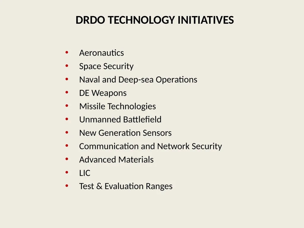 Defence Technology Challenges and Innovation India - slide 3 of 25