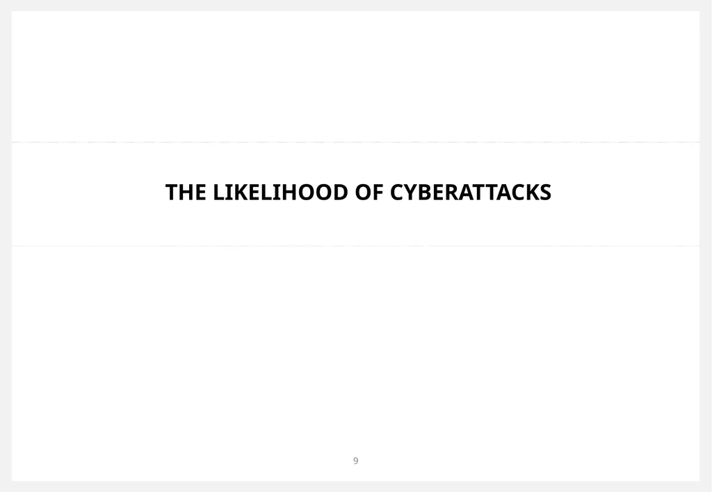 Cyberattacks: How the public thinks about the - slide 9 of 19