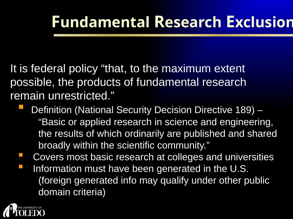1 Office of Research and Sponsored Programs U.S. - slide 26 of 34