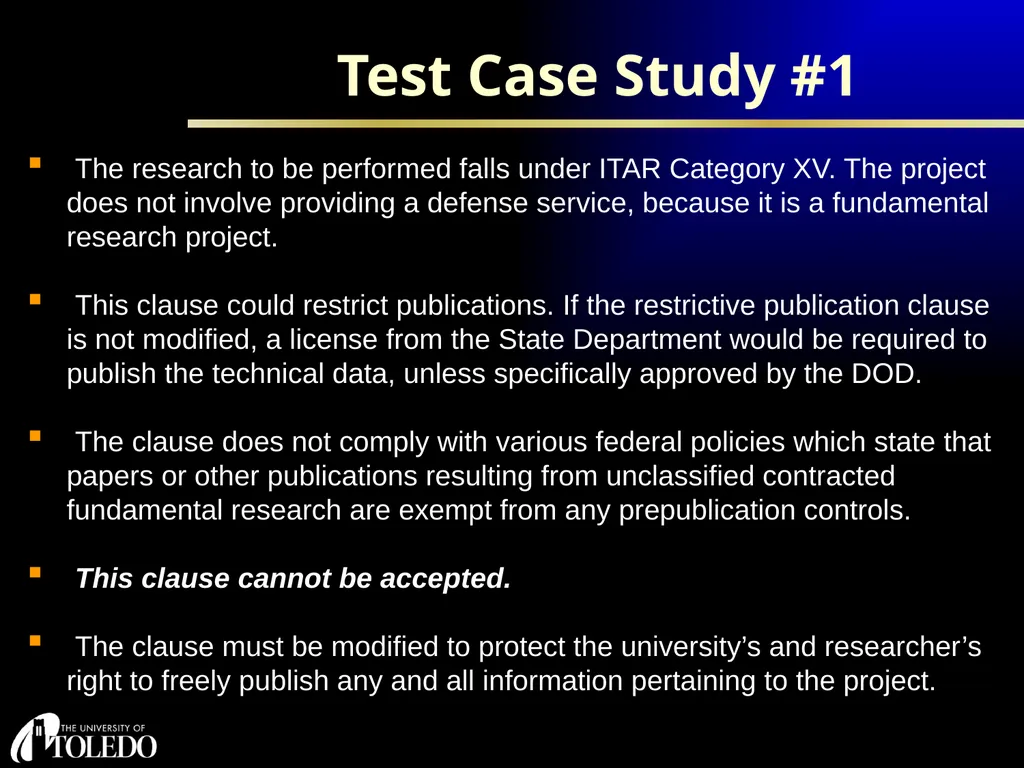 1 Office of Research and Sponsored Programs U.S. - slide 34 of 34