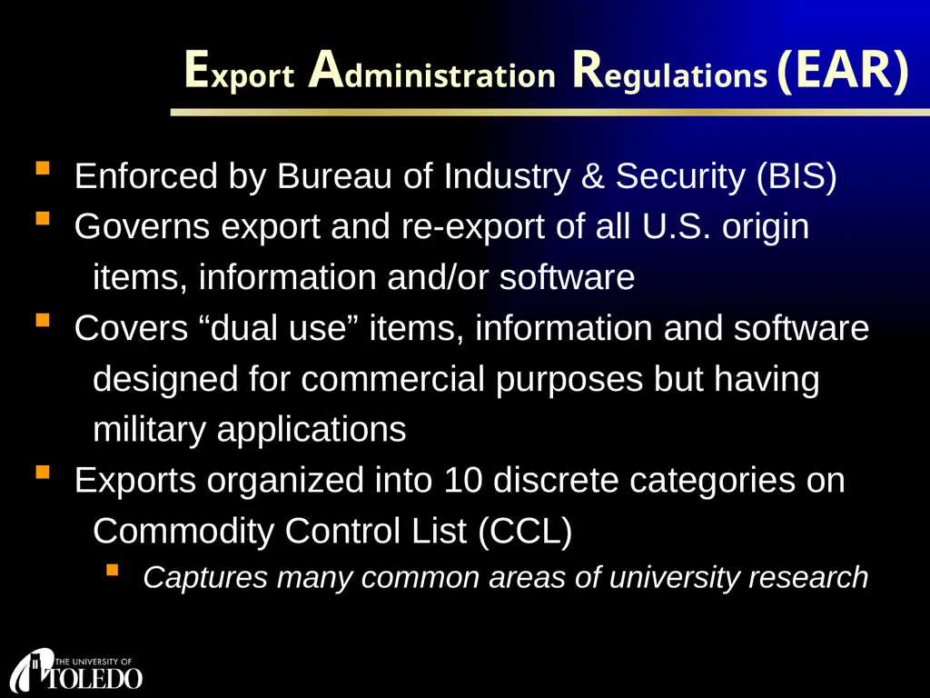 1 Office of Research and Sponsored Programs U.S. - slide 9 of 34