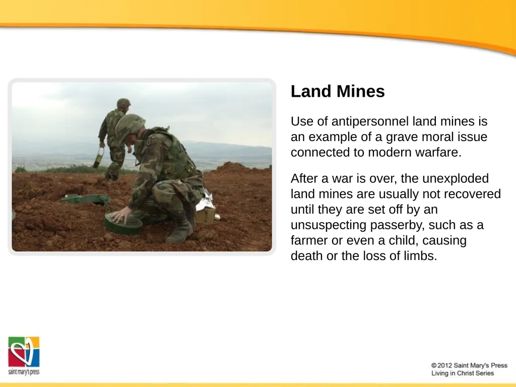 Promoting Peace Catholic Social Justice Document - slide 16 of 20