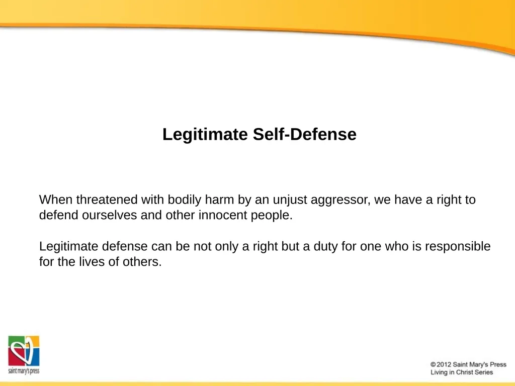 Promoting Peace Catholic Social Justice Document - slide 11 of 20