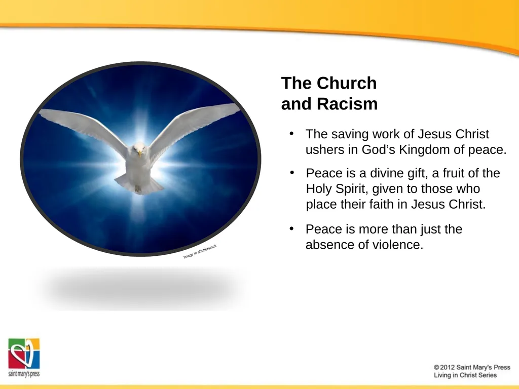 Promoting Peace Catholic Social Justice Document - slide 18 of 20