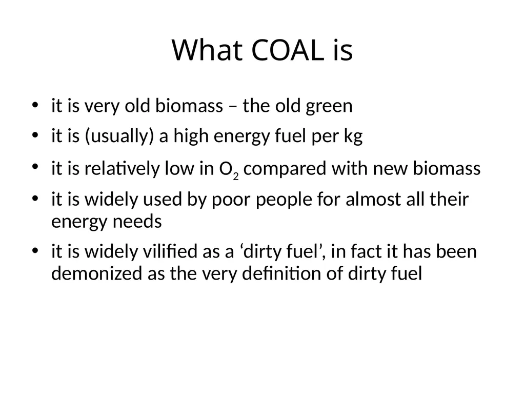Workshop Session on Solid Fuel Combustion or How I - slide 3 of 14