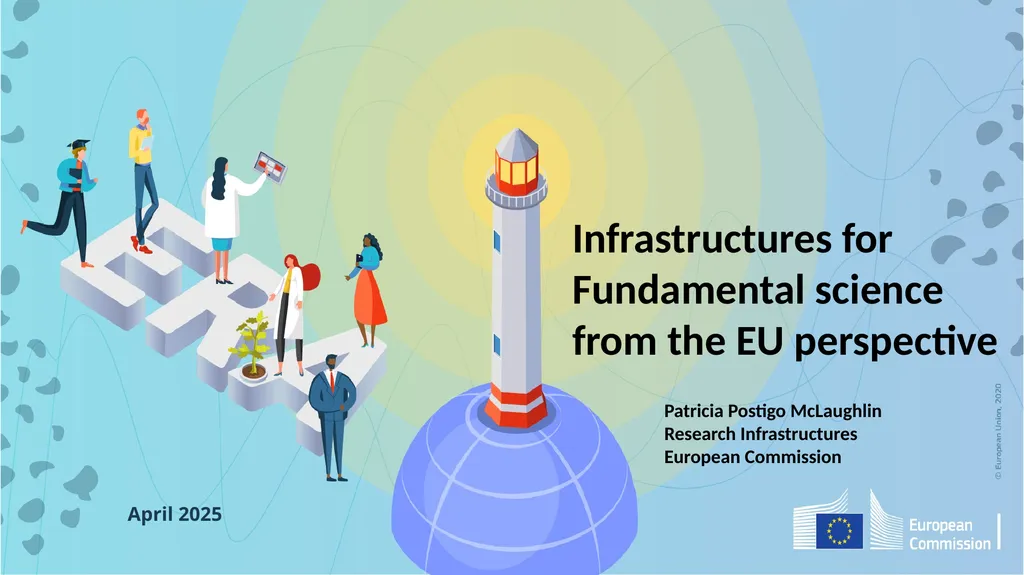 Infrastructures for Fundamental science from the - slide 1 of 13