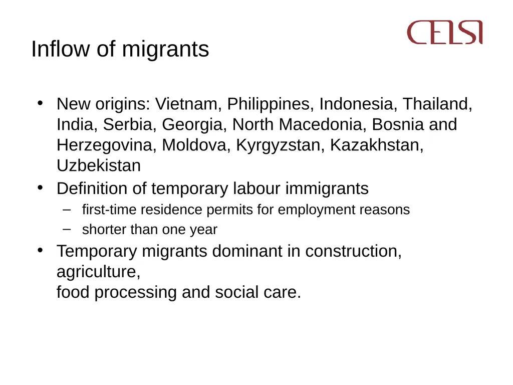 JUSTMIG Enhancing Integration of Temporary Migrant - slide 6 of 17