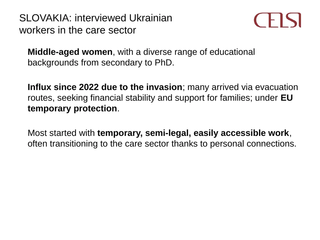 JUSTMIG Enhancing Integration of Temporary Migrant - slide 11 of 17